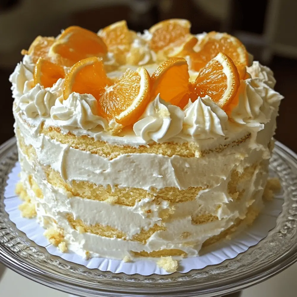 Mandarin Orange Pineapple Cake