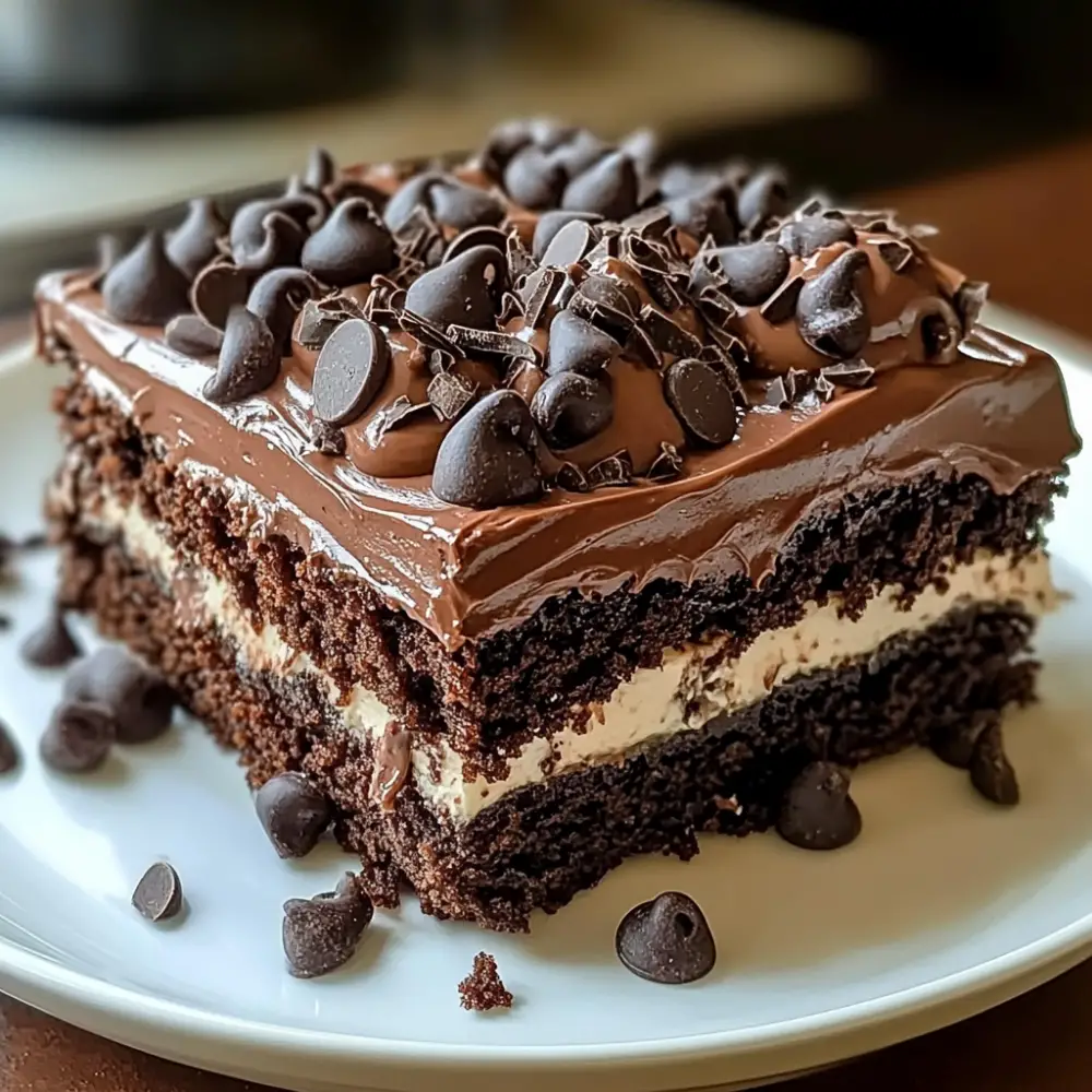 Chocolate Fudge Brownie Cake