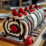 Black Forest Roll Cake