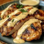 Cajun Grilled Chicken with Alabama White Sauce