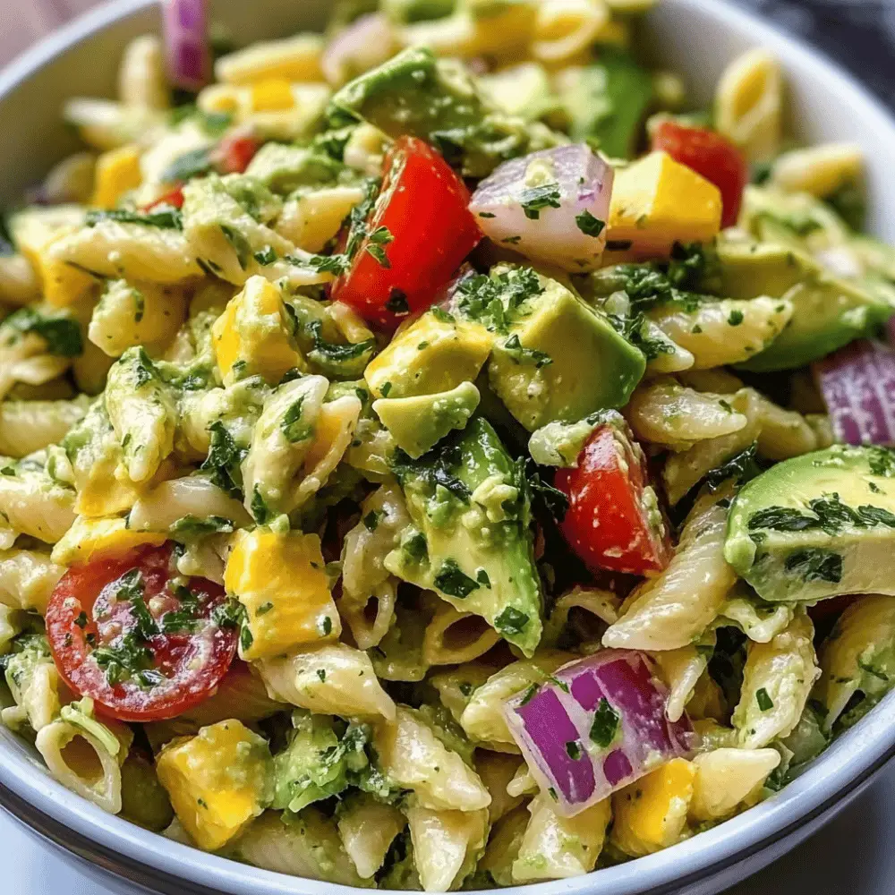 Avocado Pasta Salad