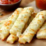 Homemade Cheesy Breadsticks