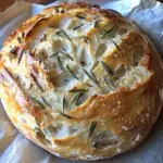 Rosemary & Roasted Garlic Artisan Bread