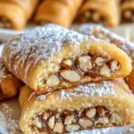 Italian Nut Roll Cookies