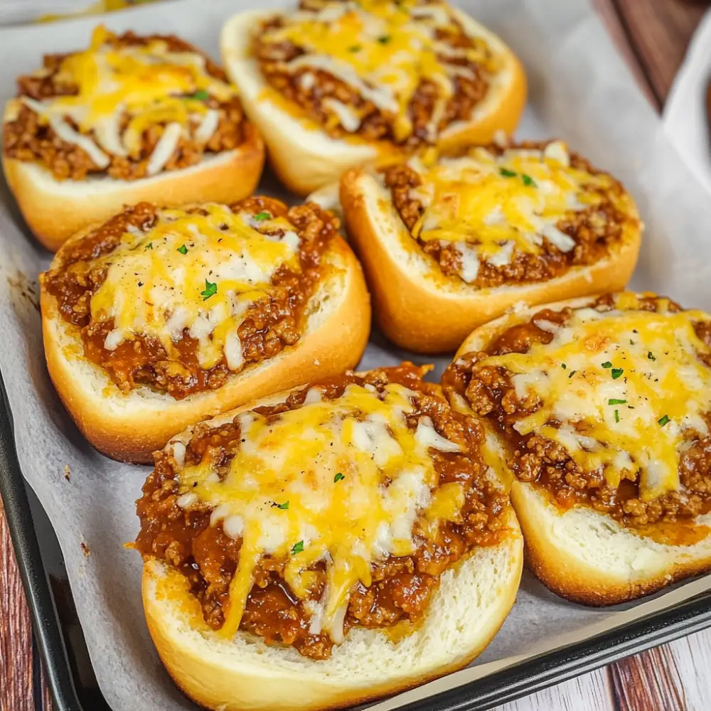 Garlic Bread Sloppy Joes