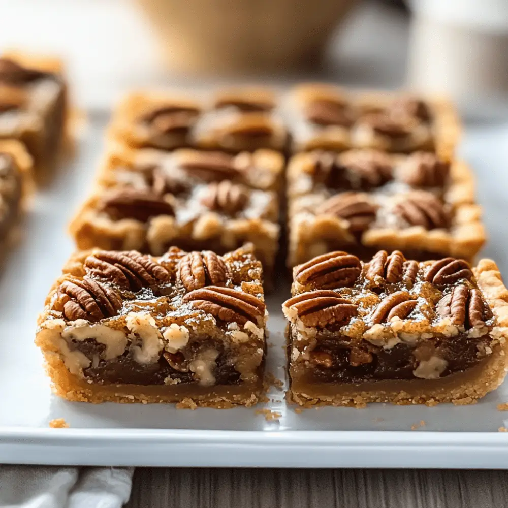 Easy Pecan Pie Bars