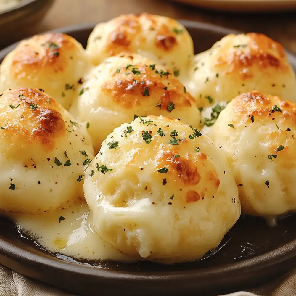 Pillsbury Biscuit Garlic Butter Cheese Bombs