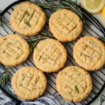 Rosemary Shortbread Cookies