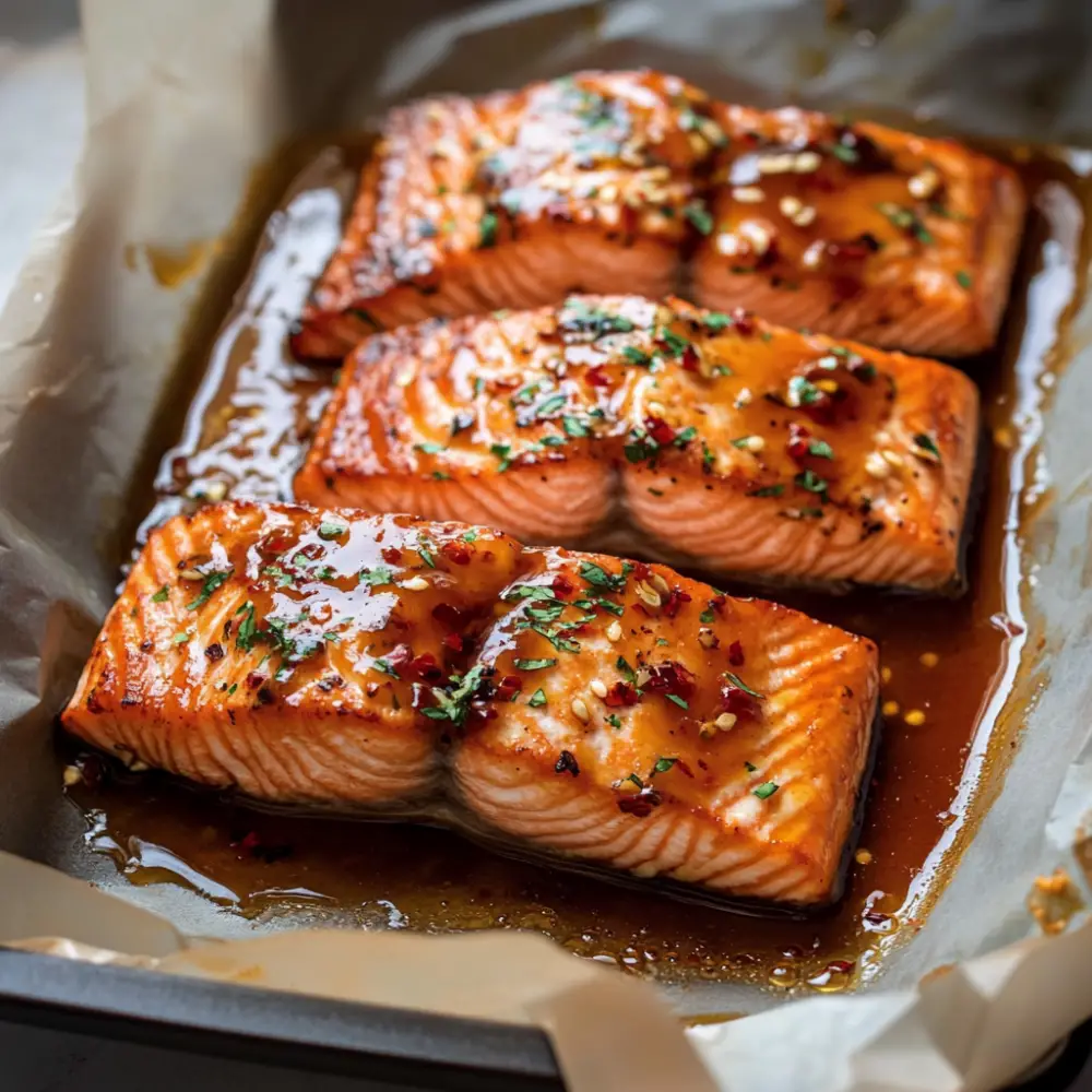 Honey Glazed Salmon