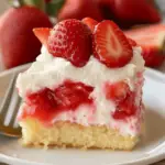 Strawberry Shortcake Sheet Cake