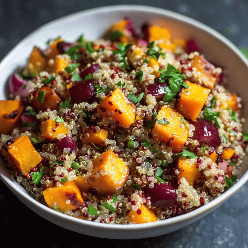 Roasted Butternut Squash Quinoa Salad