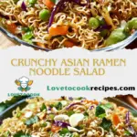 Crunchy Asian Ramen Noodle Salad