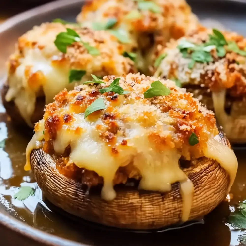 Longhorn Stuffed Mushroom Recipe