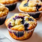 Ultimate Moist & Flavourful Blueberry Muffins