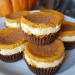 Mini Pumpkin Cheesecakes