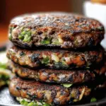 Chunky Portabella Veggie Burgers