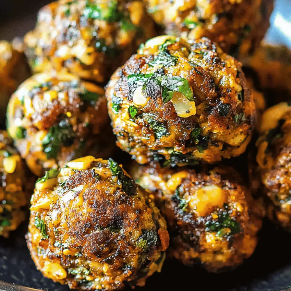 Vegetarian Mushroom Meatballs