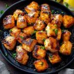 Air Fryer Bang Bang Salmon Bites