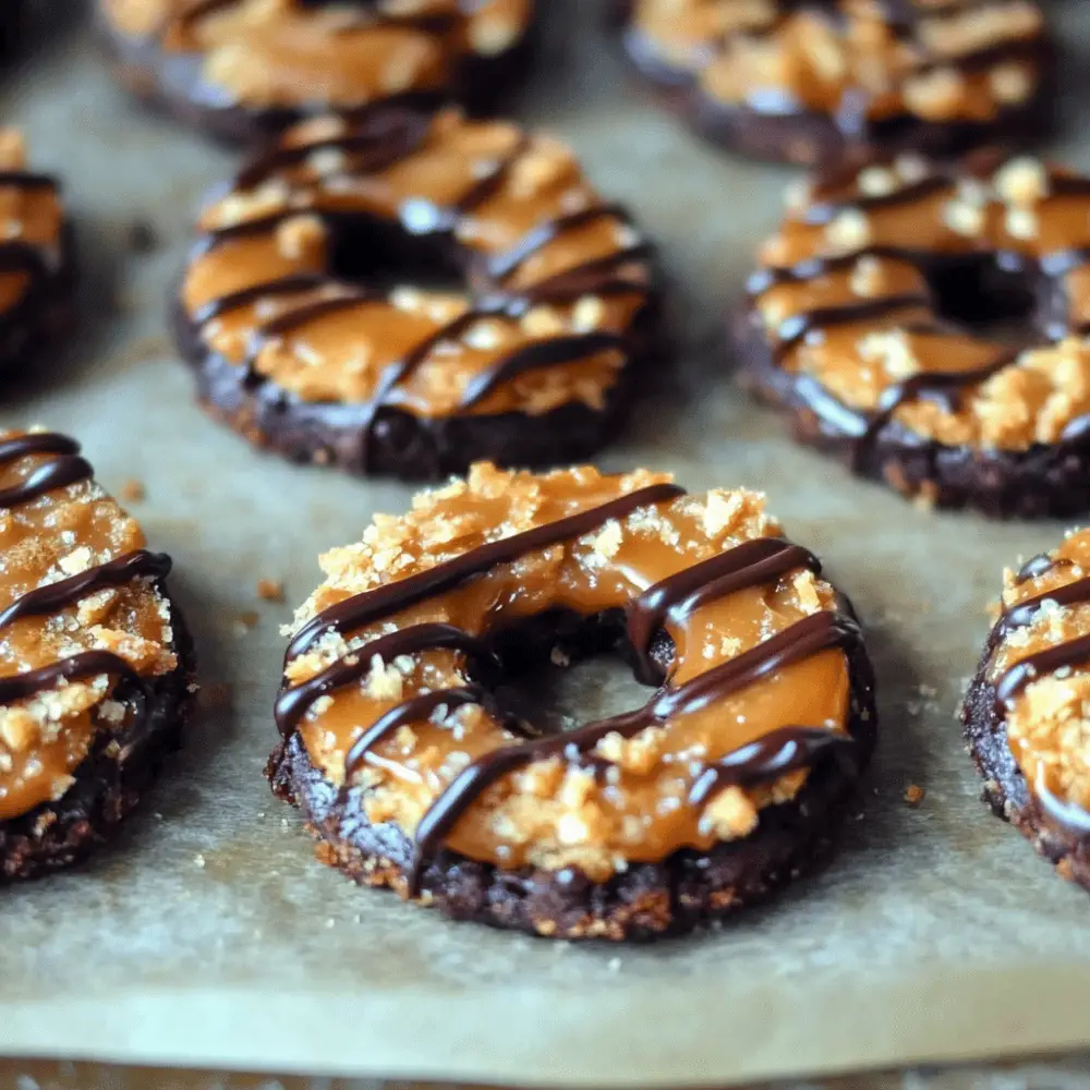 Homemade Samoas Cookies