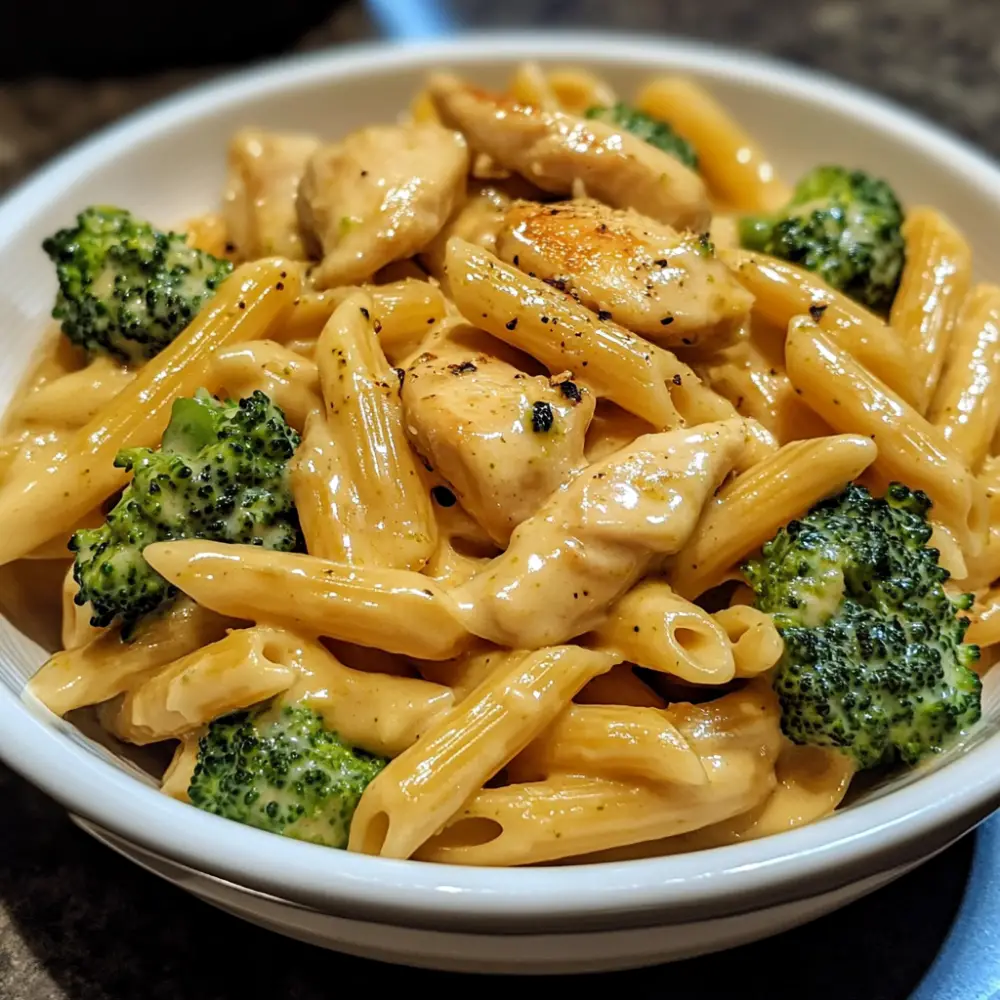 Creamy Broccoli and Chicken Penne