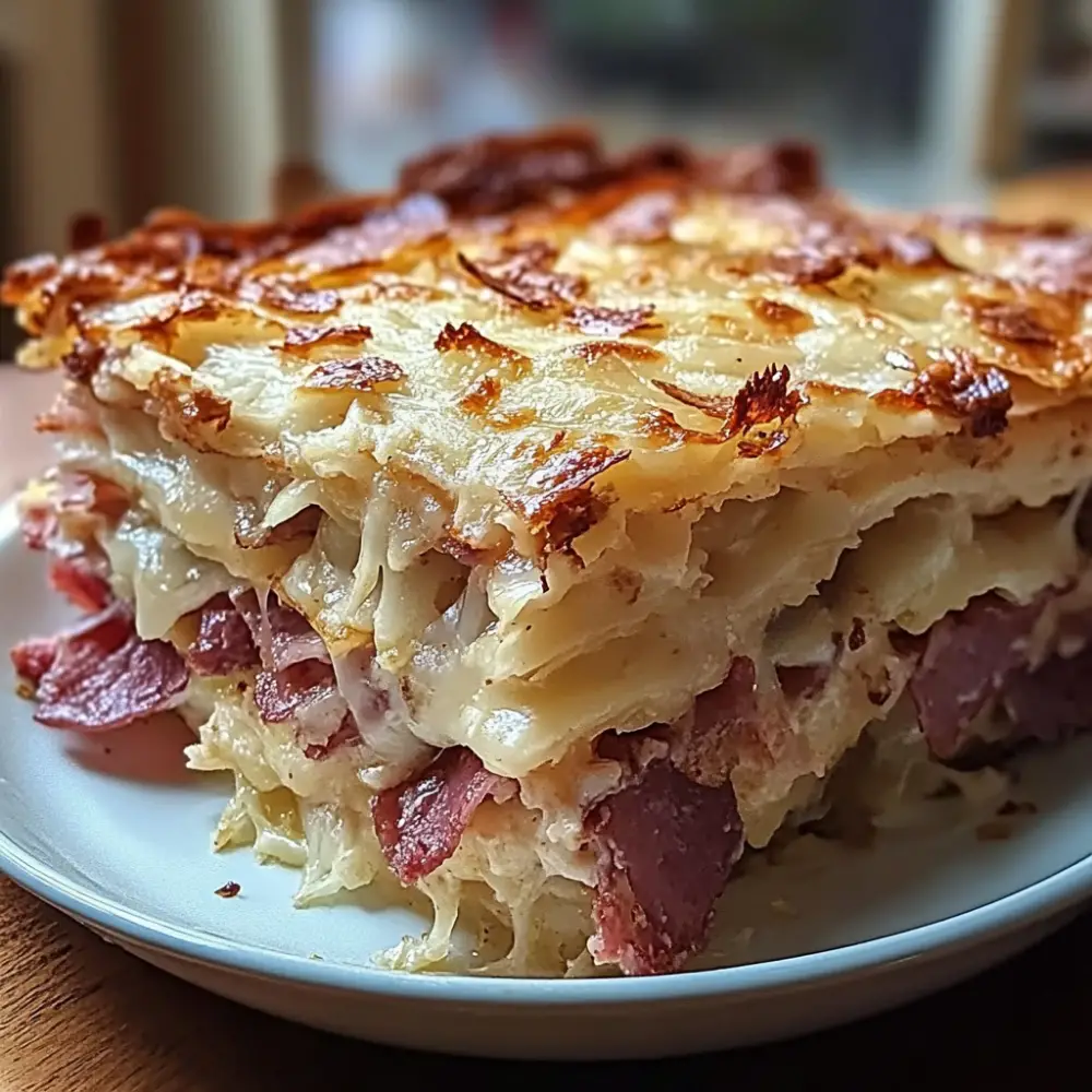 Homemade Reuben Bake