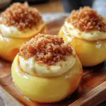 Cheesecake Stuffed Baked Apples