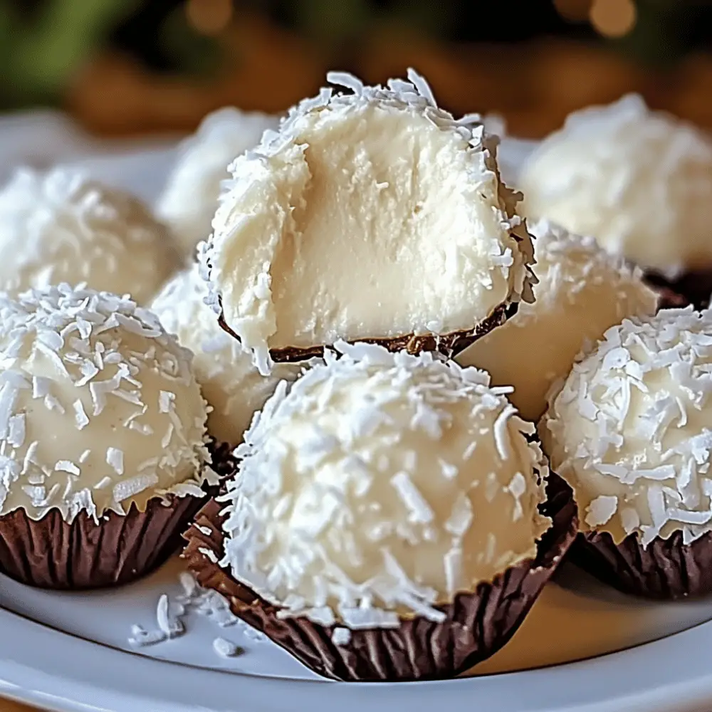 Coconut Cream Balls