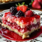 Strawberry Cheesecake Dump Cake