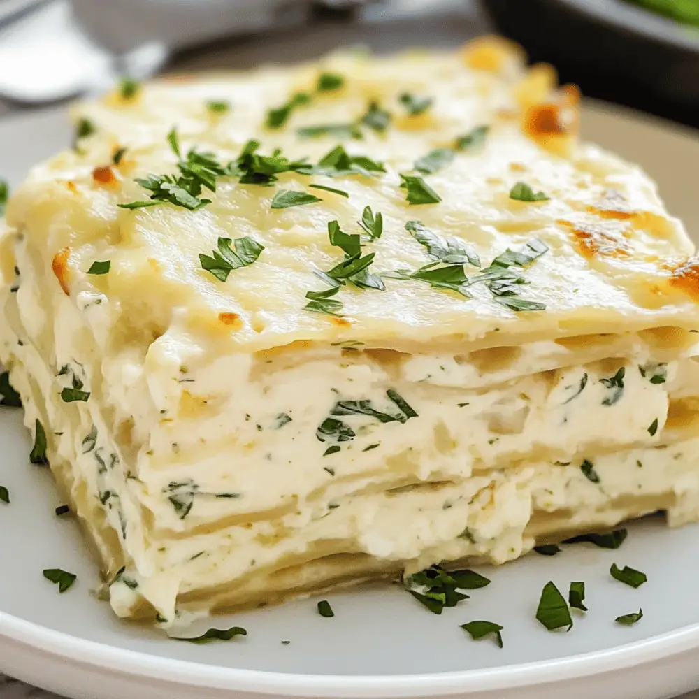 Chicken Alfredo Lasagna