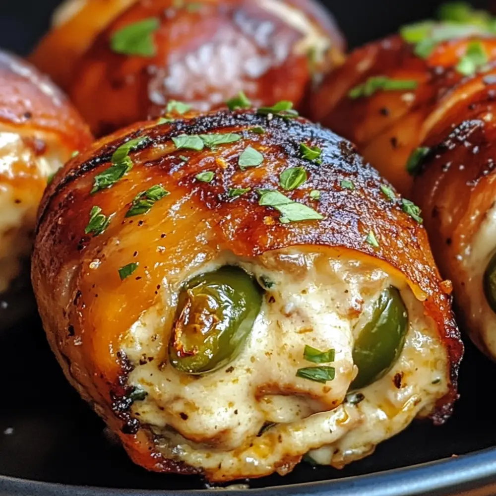 Smoked Jalapeno Stuffed Chicken Bombs