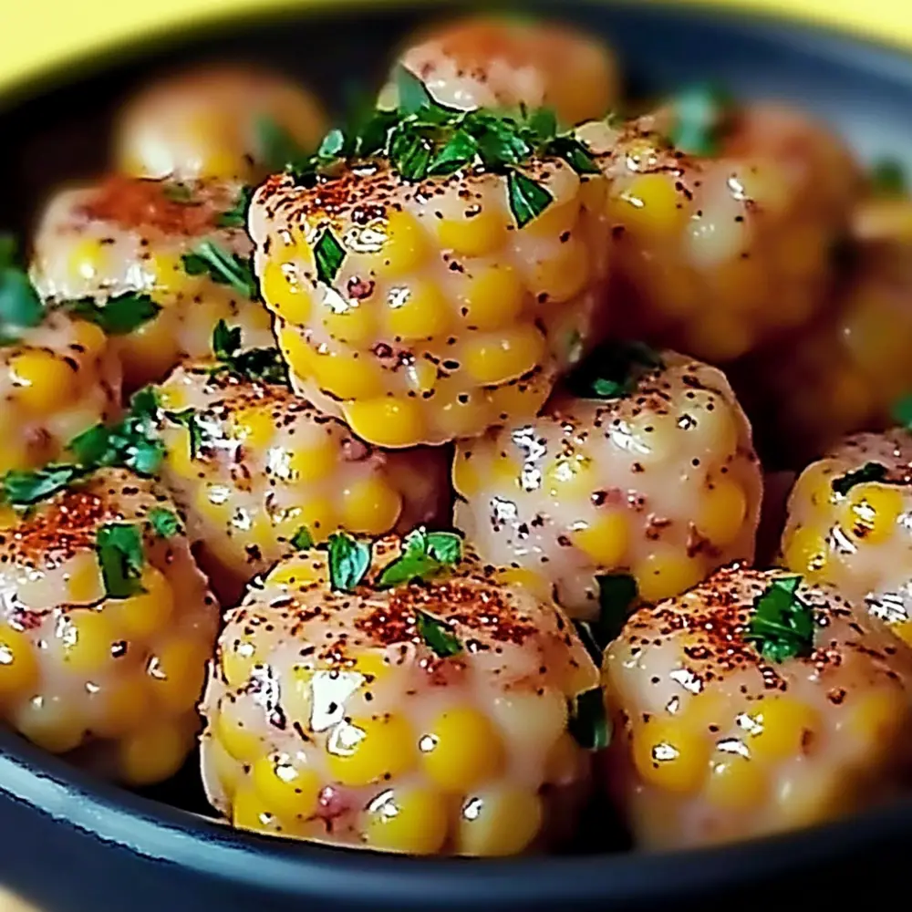 Spicy Mexican Corn Bites