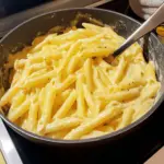 Penne Pasta with Cheesy Broccoli Sauce