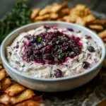 Holiday Cranberry Jalapeño Cream Cheese Dip