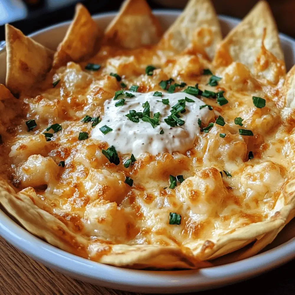 Cheesy Crab Rangoon Dip