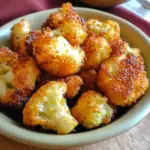 Parmesan Cauliflower Bites