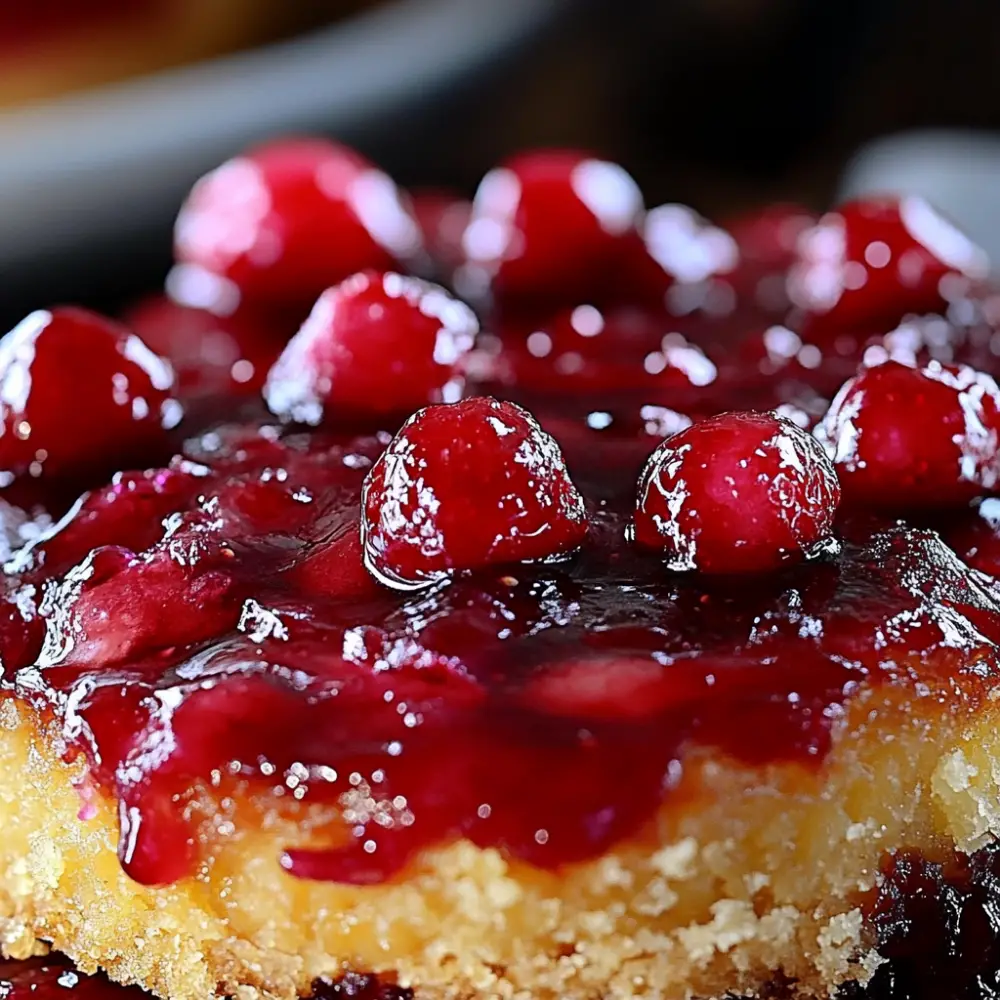 Cranberry Pineapple Upside-Down Cake