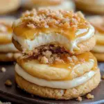 Copycat Crumbl Salted Caramel Cheesecake Cookies