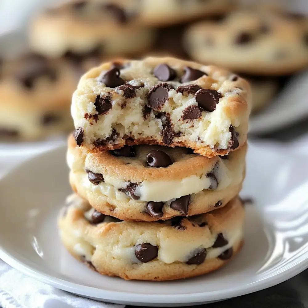 Chocolate Chip Cheesecake Cookies