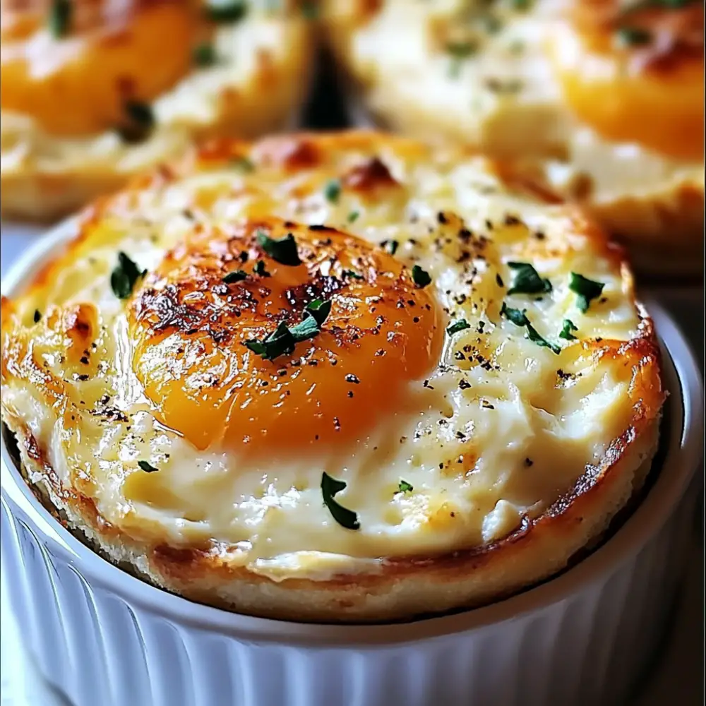 Baked Cottage Cheese Eggs