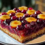 Cranberry Pineapple Upside-Down Cake