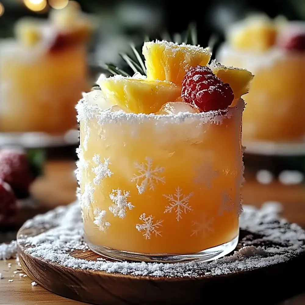 Snowy Pineapple Punch