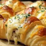 Cheesy Chicken Crescent Rolls