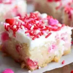 Valentine Sugar Cookie Bars Recipe