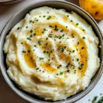 Crockpot Garlic Mashed Potatoes