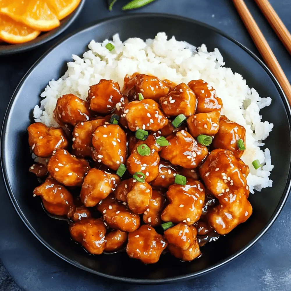 Easy Orange Chicken