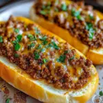 Garlic Bread Sloppy Joes