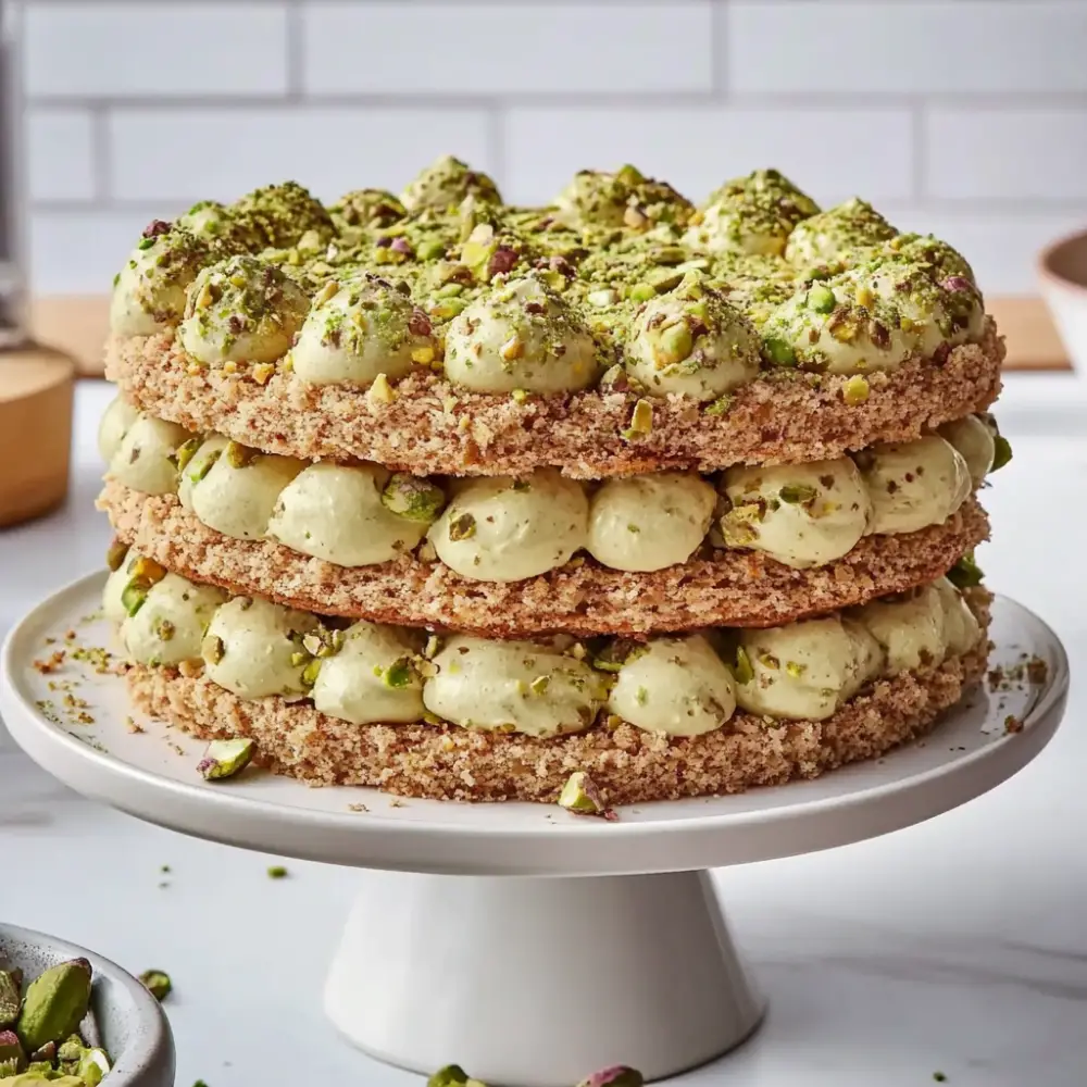 Pistachio Dacquoise