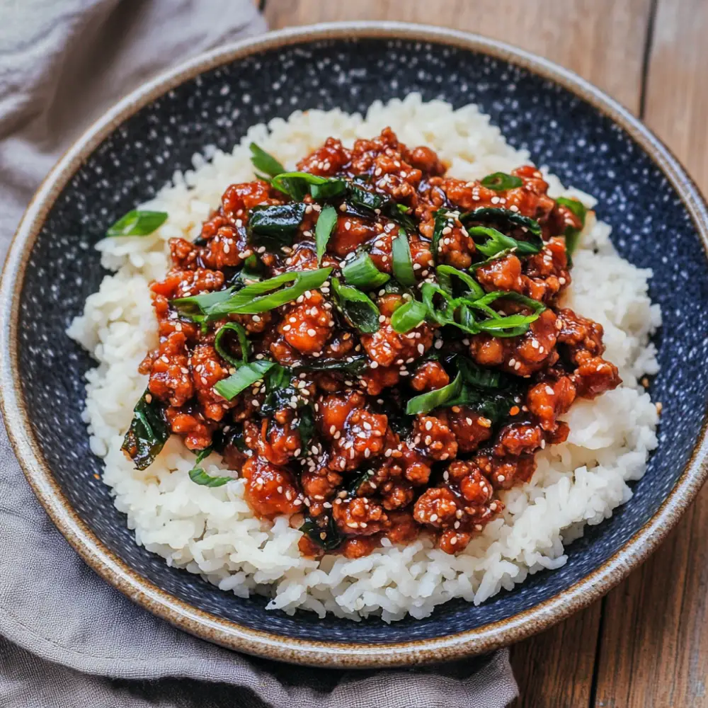 Ground Turkey Recipe (Korean-Style)