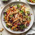 Sesame Chicken Cabbage Crunch Salad