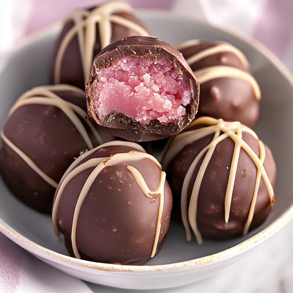 Chocolate Raspberry Truffles